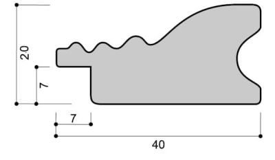 Багет 4020-3065(Н) (ТД «Меридиан»)