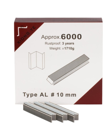 Скобы AL 10 Minigraf (XIQNG YE) дерево пластик