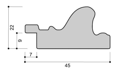 4521-5 G серый с серебром  (Китай)