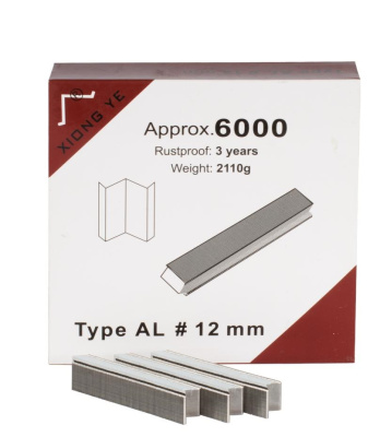 Скобы AL 12 Minigraf (XIQNG YE) дерево пластик