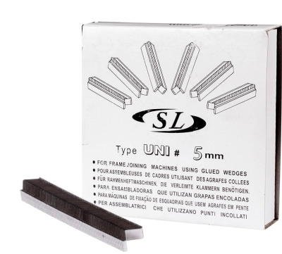 Скобы UNI 5 (SL) Китай черно-белая упаковка