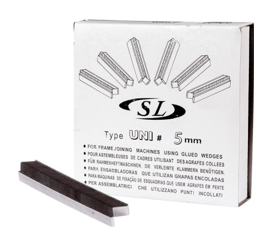 Скобы UNI 5 (SL) Китай черно-белая упаковка